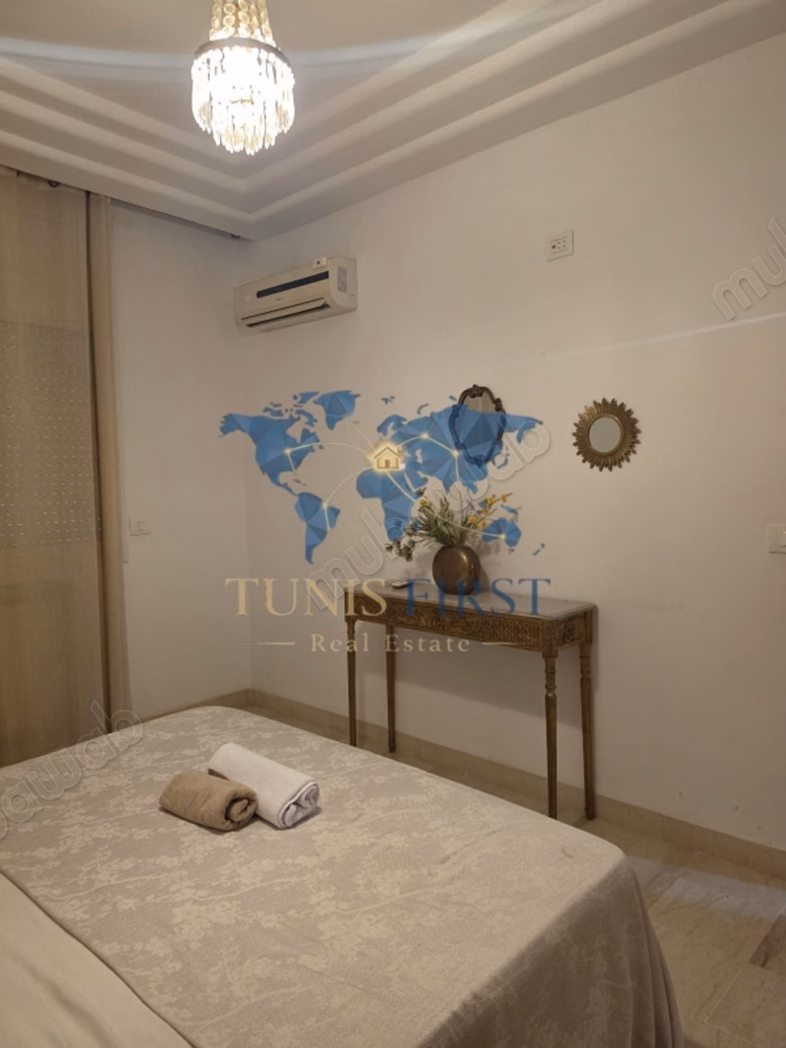 For rent Furnished Apartment S1 in Jardin de Carthage