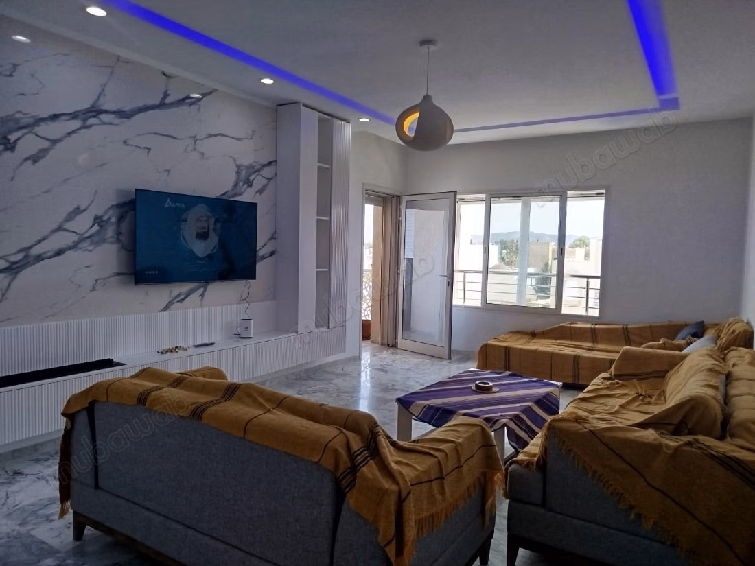 À louer appartement à Hammamet sud résidence galaxy