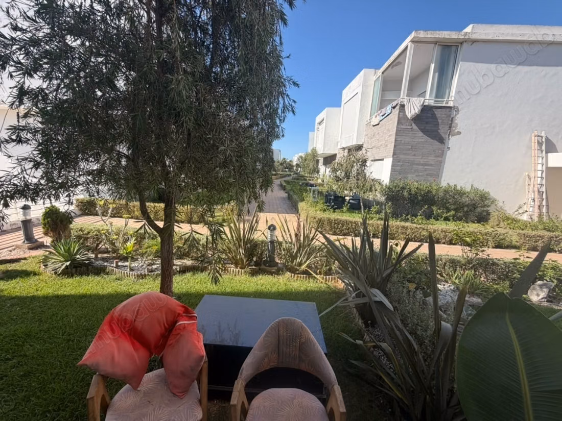 À vendre superbe appartement rez de jardin à sidi rahal