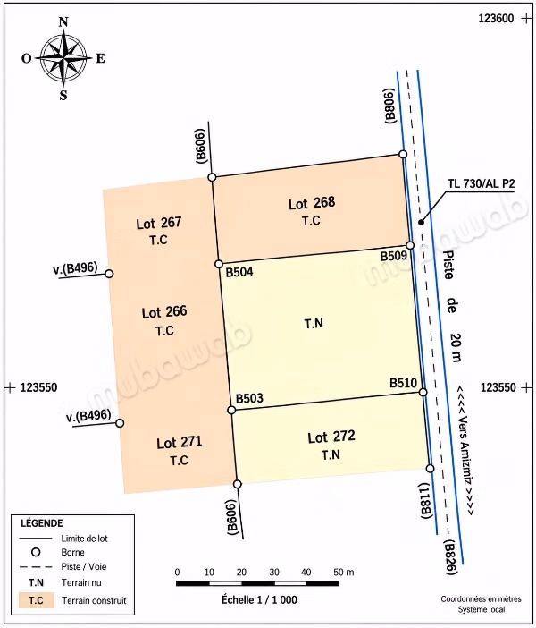 Exclusivity: Land of 557 m² TARGA