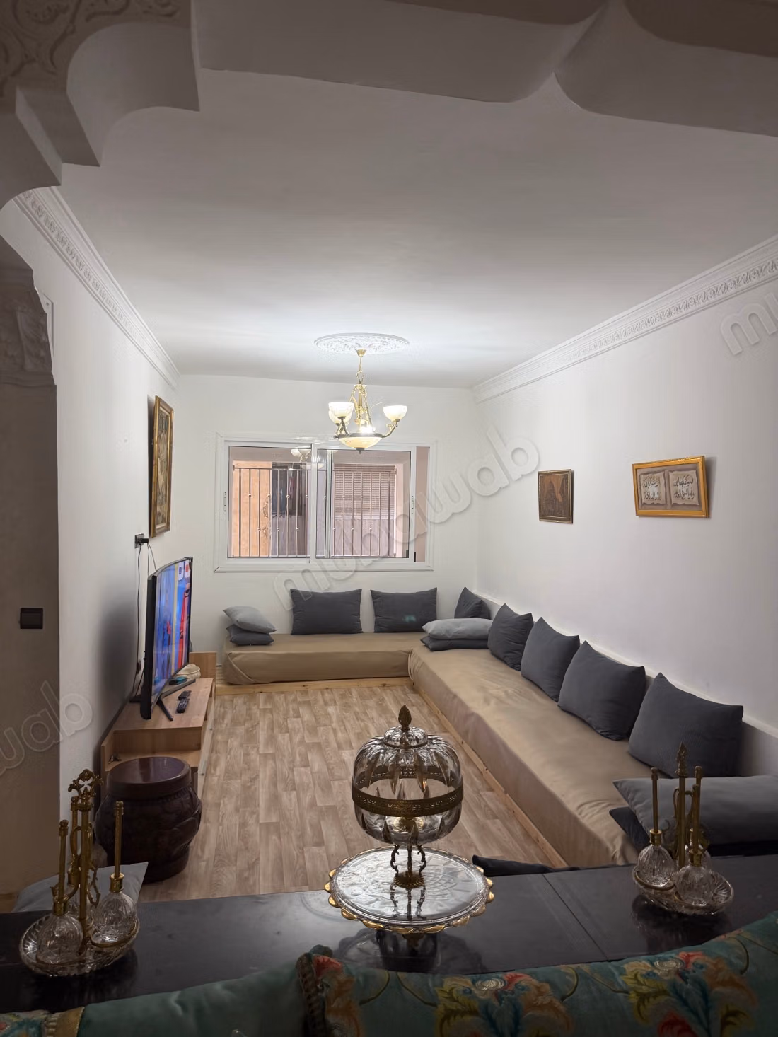 Appartement à l'achat à moulay Ismael. 5 pièces confortables. Bien meublé et en plein centre ville — 6