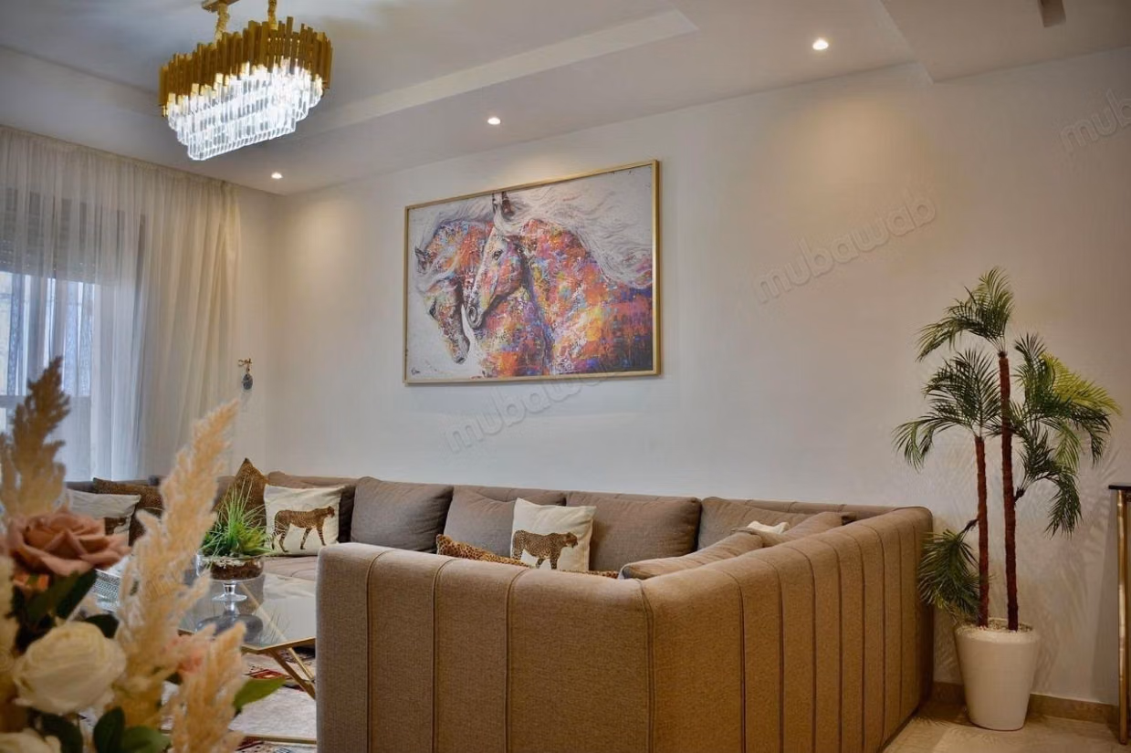 Apartment for rent in Agdal. Area 80 m². Double glazing and reinforced door