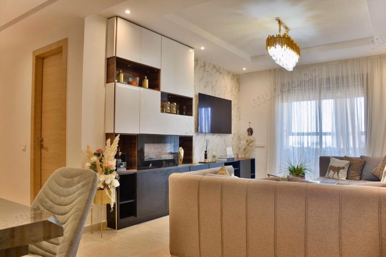 Apartment for rent in Agdal. Area 80 m². Double glazing and reinforced door
