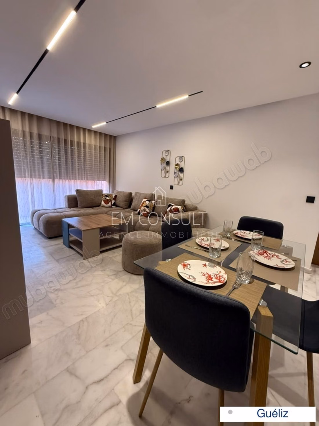 Huur appartement met 2 slaapkamers in Victor Hugo