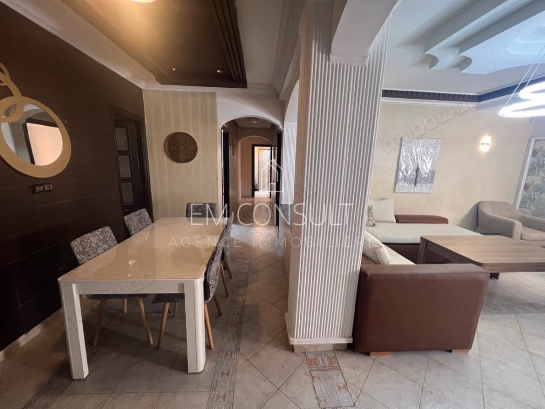 LOCATION Appartement 2 chambres 90 m² Résidence Alaoui, Route de Casablanca