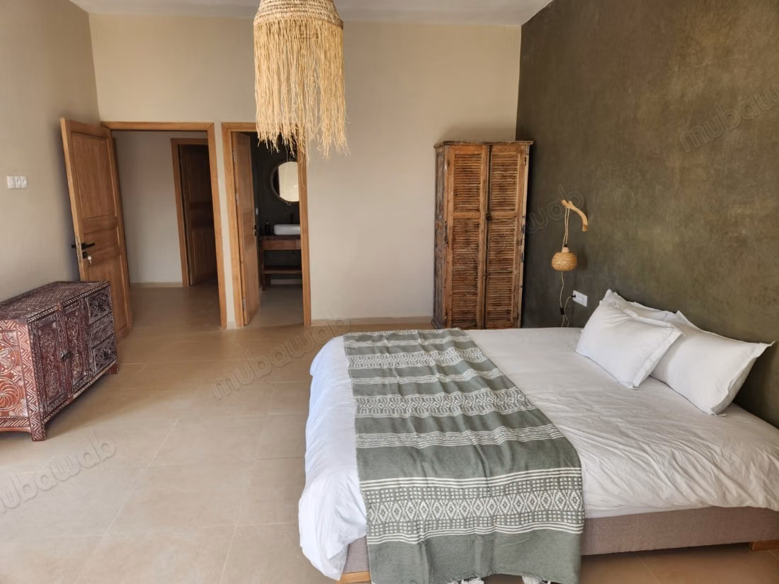 Sumptuous house for sale in Ouassane next to Sidi Kaouki. Area 240 m². Well furnished