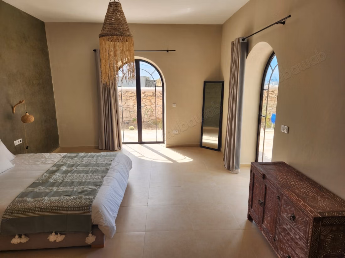 Sumptuous house for sale in Ouassane next to Sidi Kaouki. Area 240 m². Well furnished