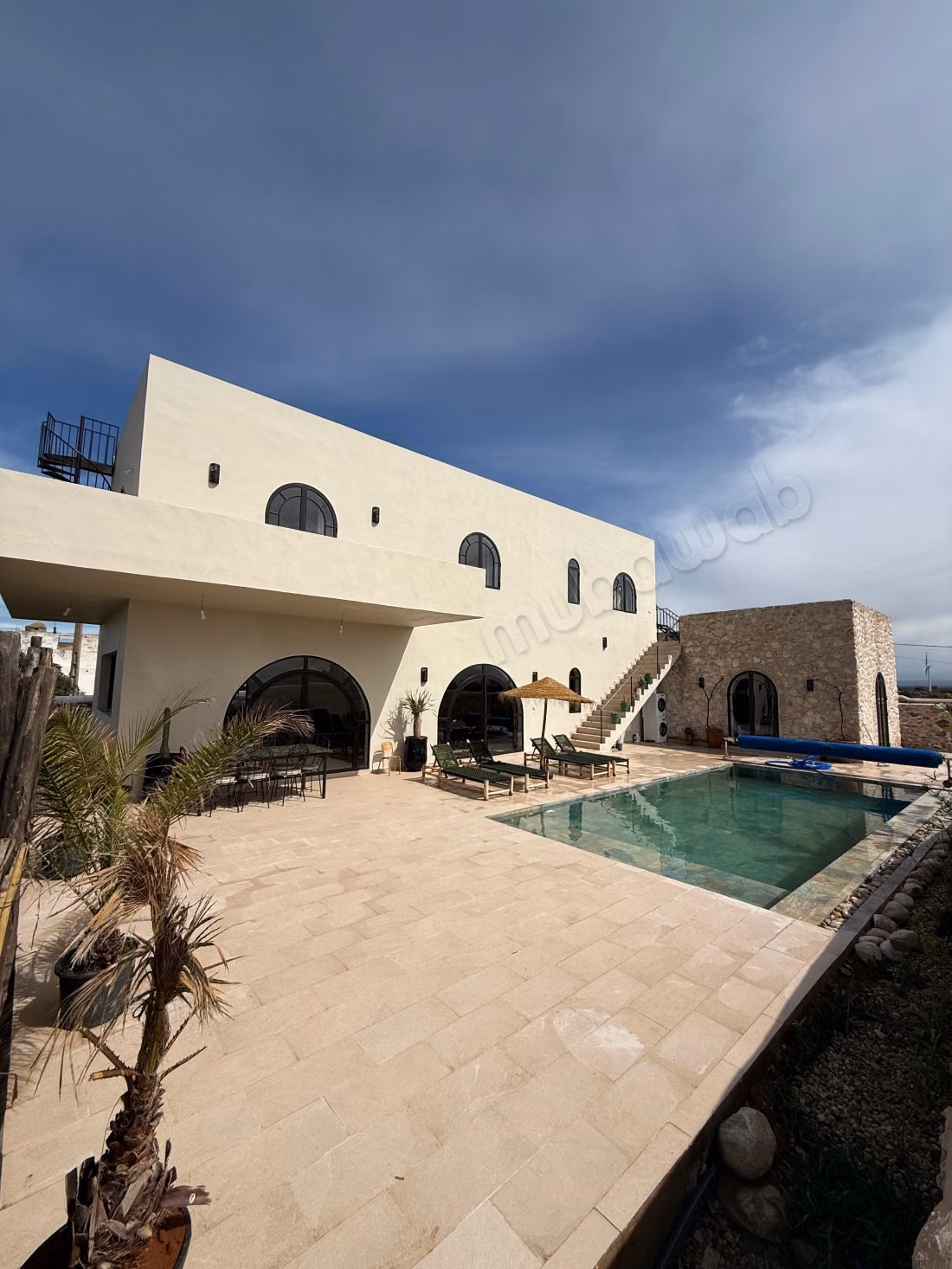 Sumptuous house for sale in Ouassane next to Sidi Kaouki. Area 240 m². Well furnished
