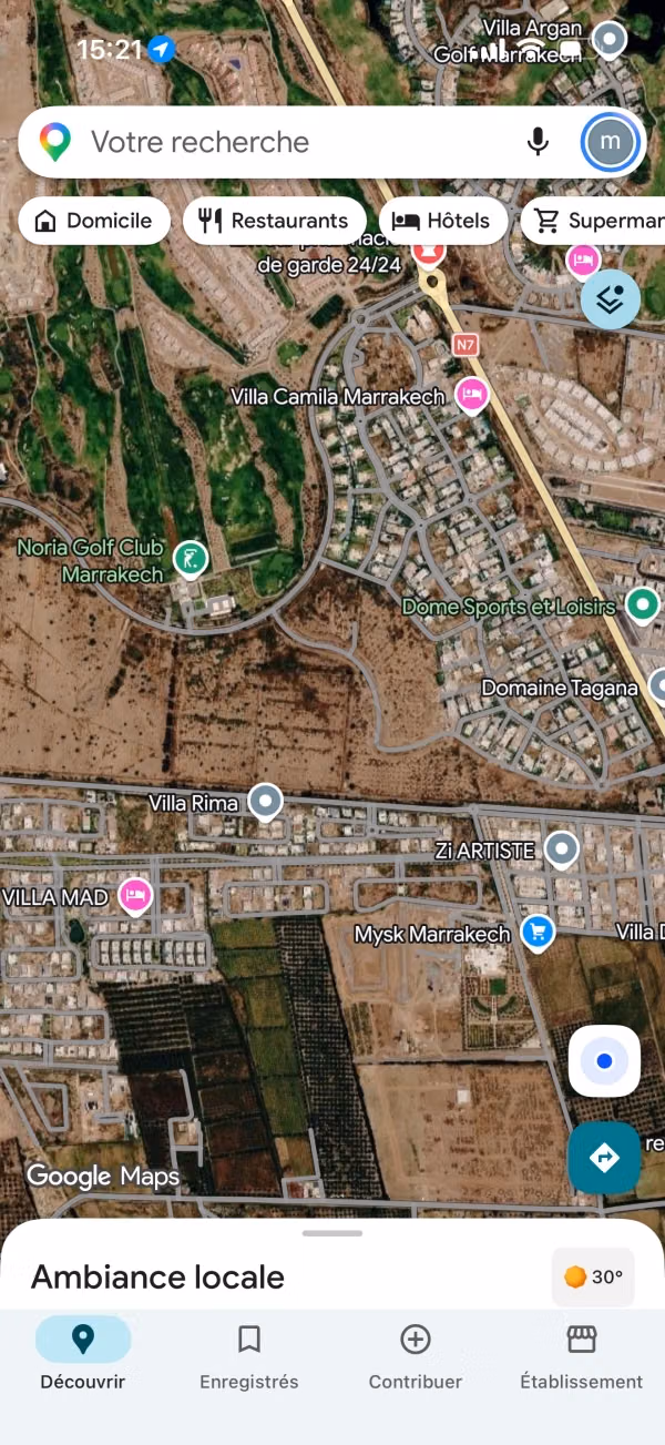 Terreno per il progetto Mysk Via Tahanaout 510m²