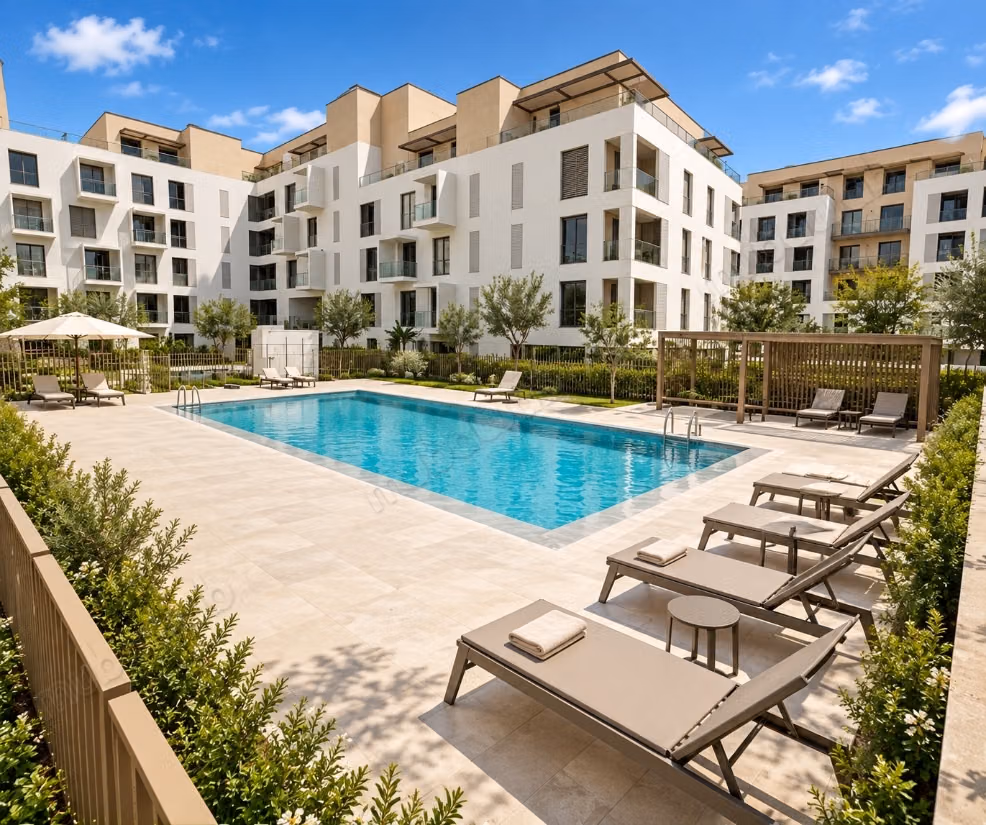 À louer – Superbe appartement meublé à Eagle Hills – 4ᵉ et dernier étage