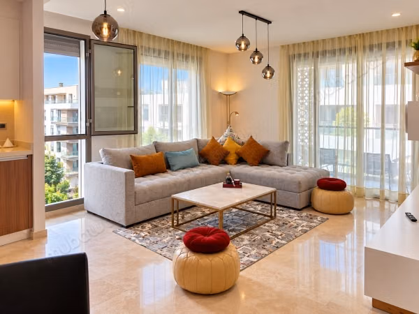 À louer – Superbe appartement meublé à Eagle Hills – 4ᵉ et dernier étage