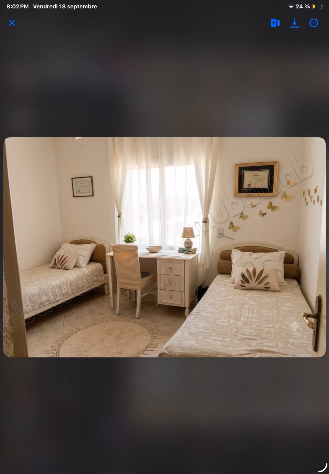 شقة رائعة S2 تم تجديدها بعناية