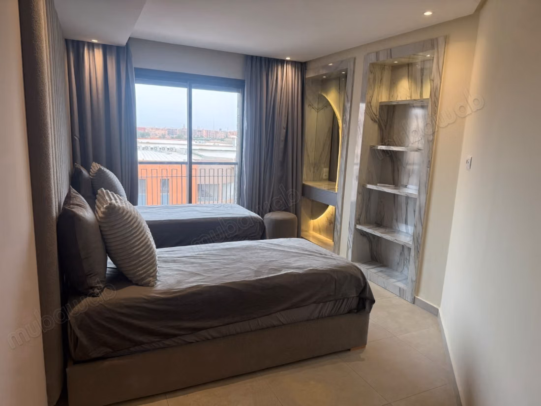 Apartment for sale in Guéliz. 
2 rooms. 
Fully furnished