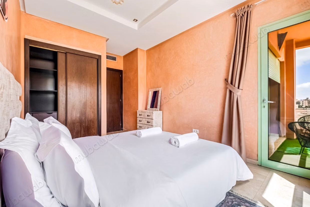 Alquile este apartamento en Route Casablanca. Superficie total 120 m². Amueblado