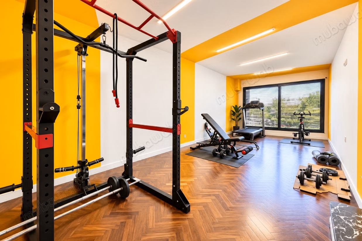 Estudio nuevo - azotea - sala de deporte
