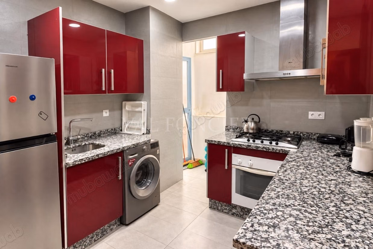 Affitto di un magnifico appartamento arredato con 3 camere a Palmier, Casablanca