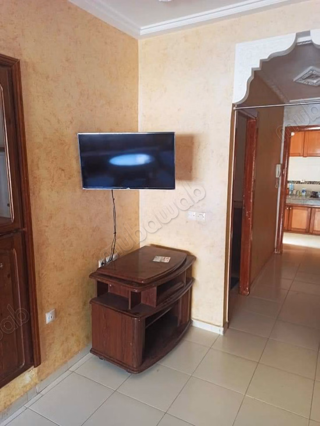 Appartements à louer à Wislane. 3 pièces. Salon marocain traditionnel, résidence sécurisée