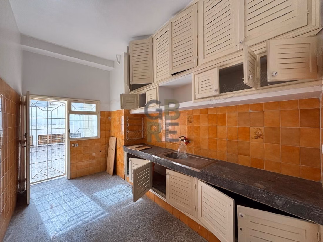 Ground floor apartment with a large private courtyard