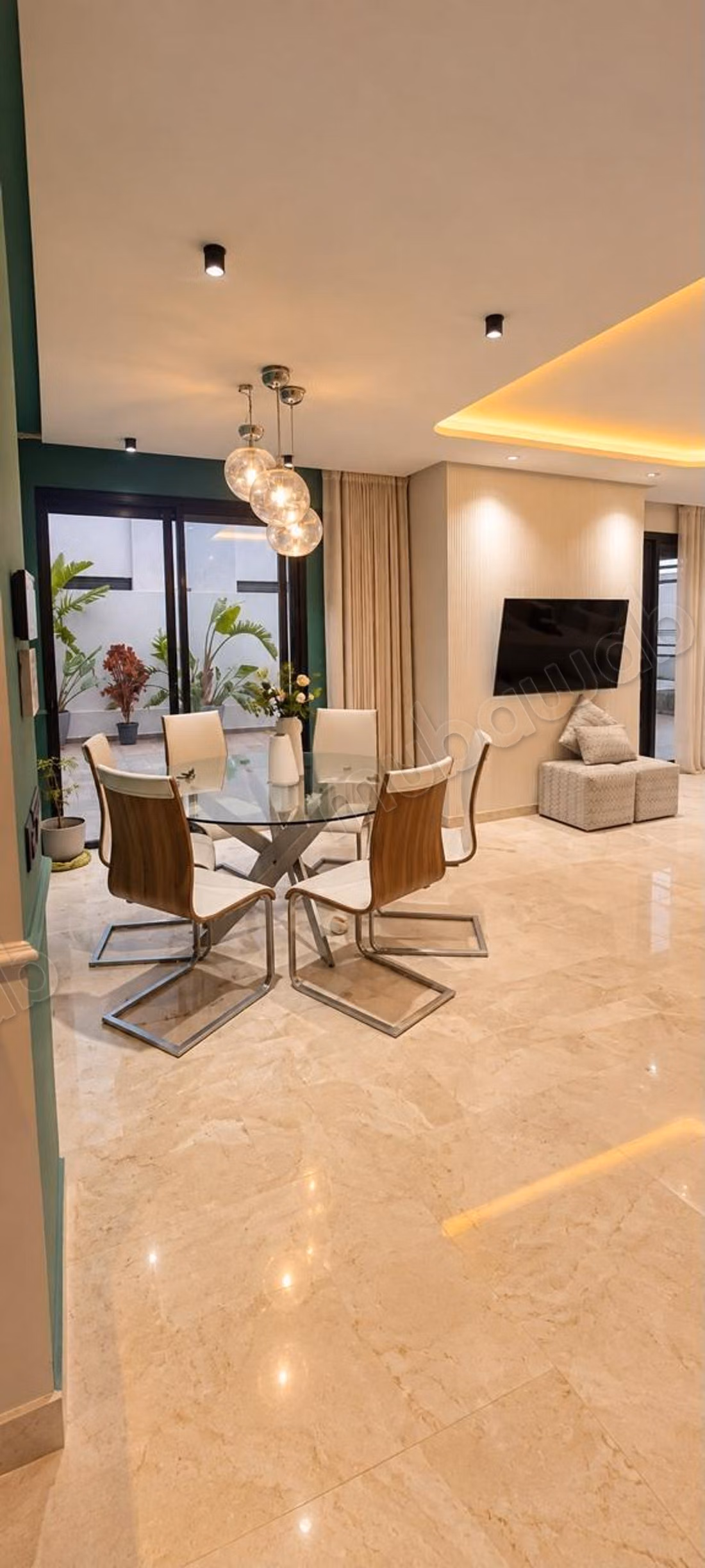 À louer appartement 2 ch palmier 13000fh