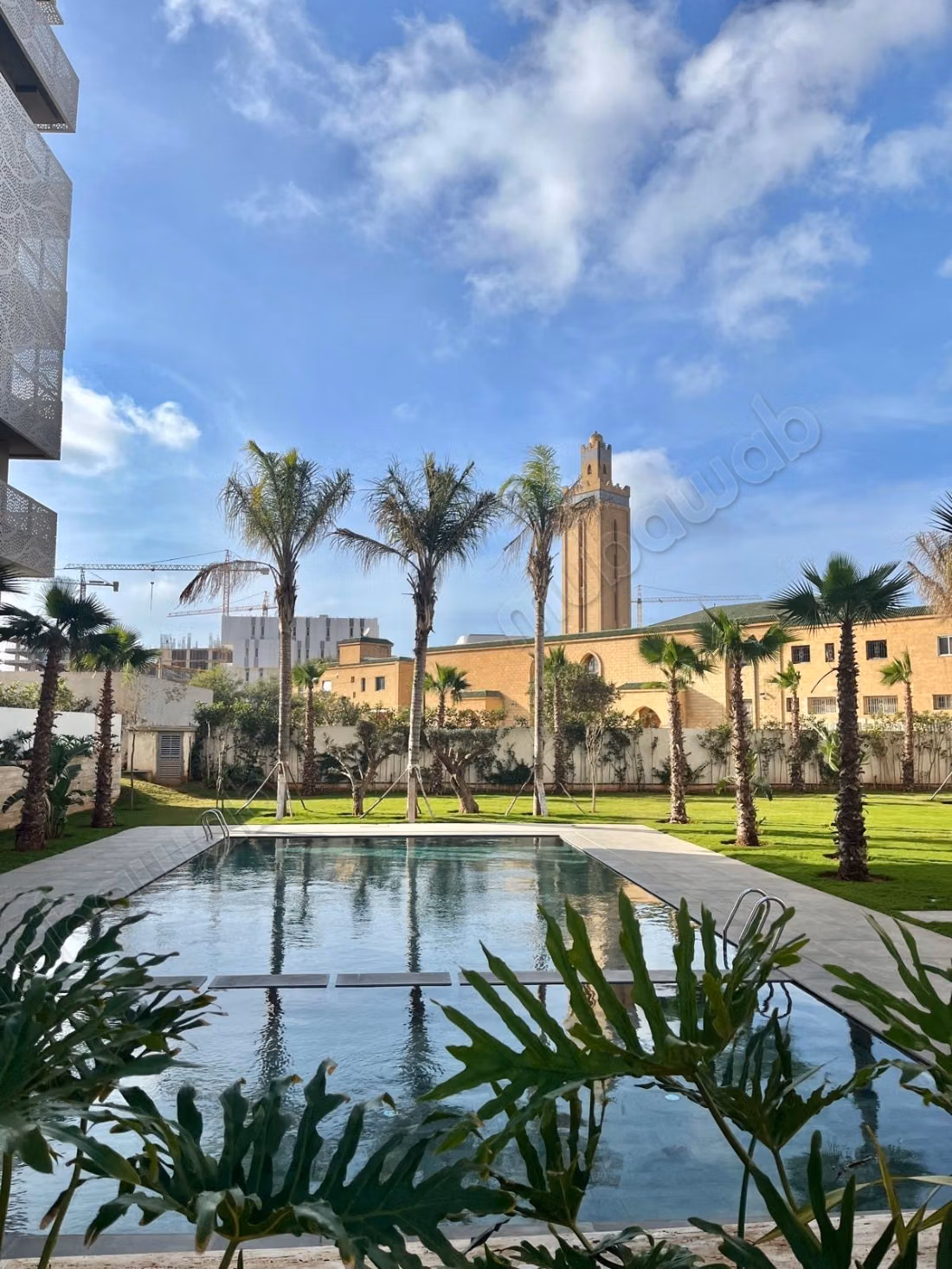 Affitta questo appartamento a Casablanca Finance City. 3 camere piacevoli. Arredato