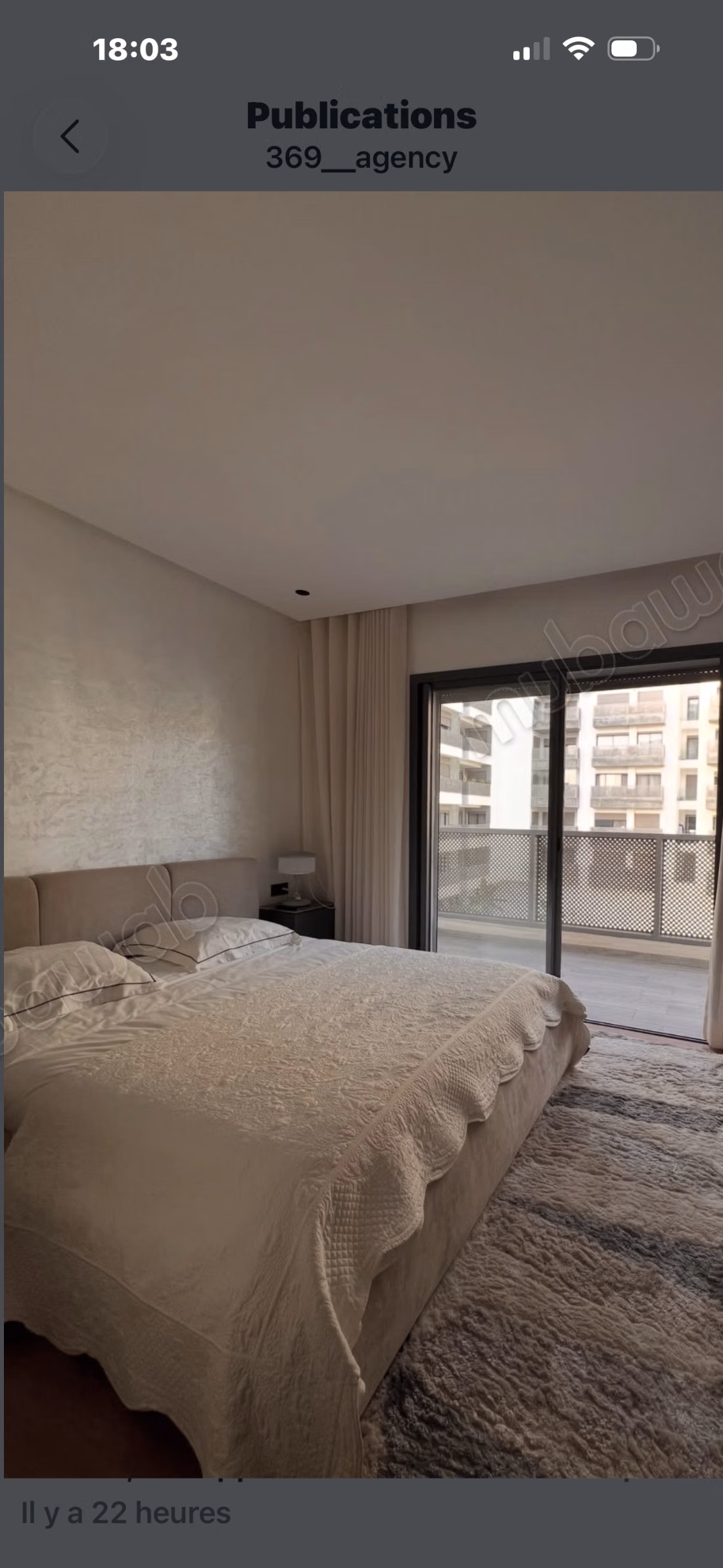Affitta questo appartamento a Casablanca Finance City. 3 camere piacevoli. Arredato