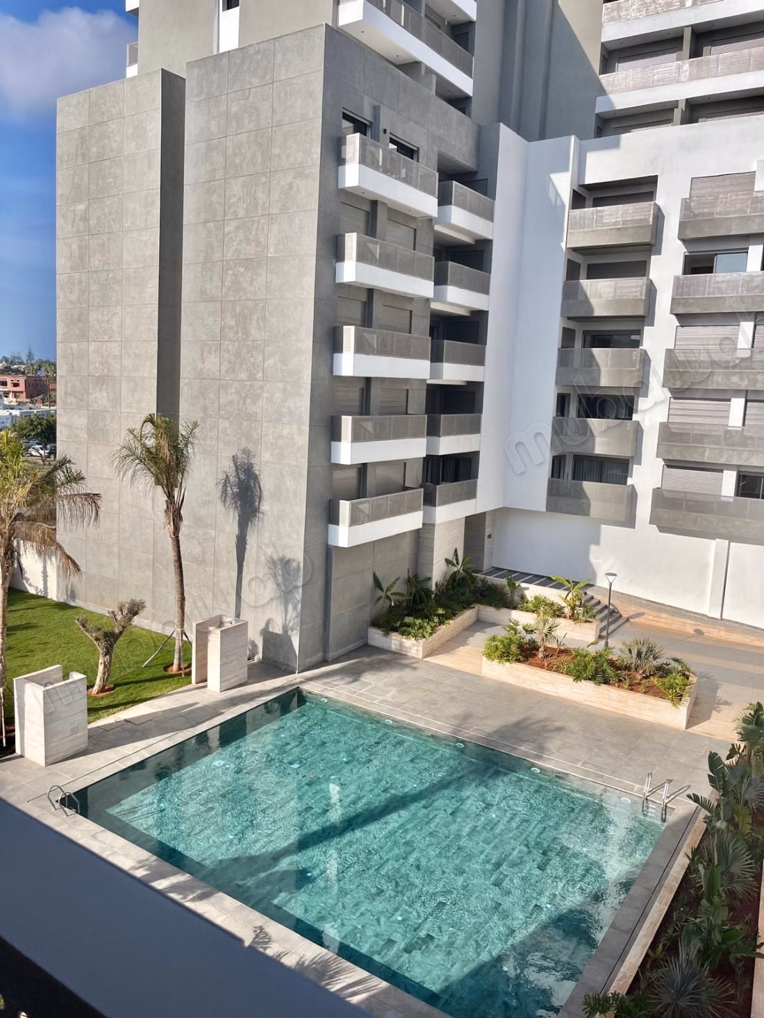 Affitta questo appartamento a Casablanca Finance City. 3 camere piacevoli. Arredato