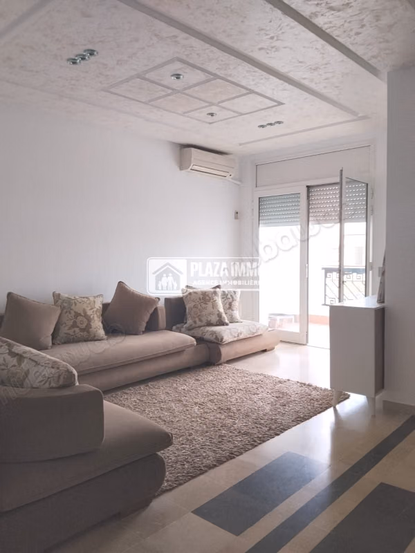 A louer un appartement S2 meublé Cité Essalema