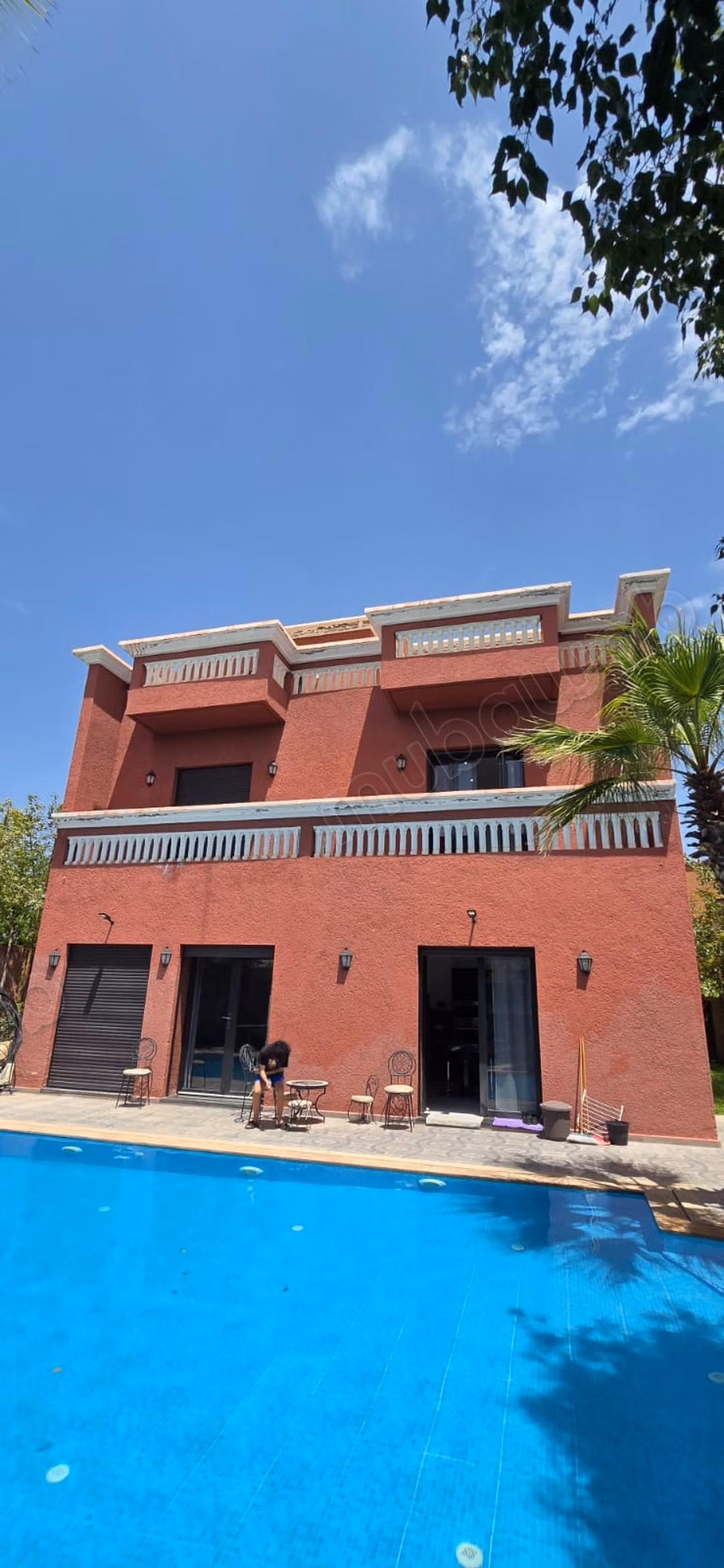 Beautiful villa for sale in Ourika. 4 rooms. Garden and terrace.
