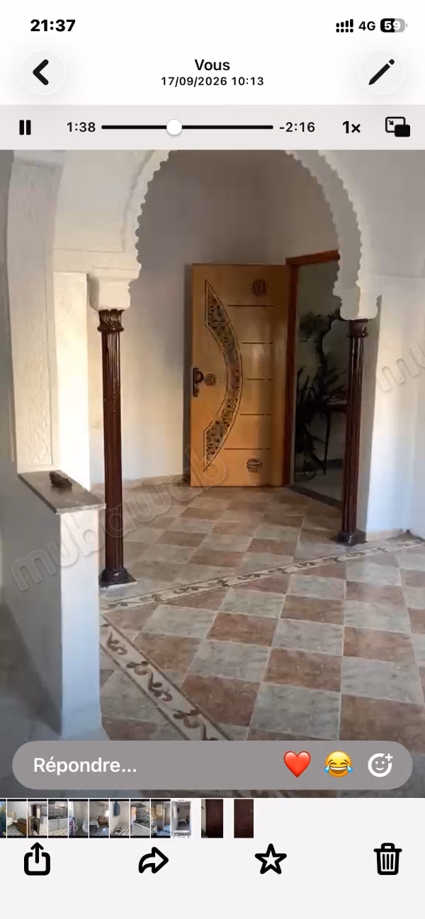 Prachtig appartement te huur in Administratief. 2 aangename kamers. Satellietschotel
