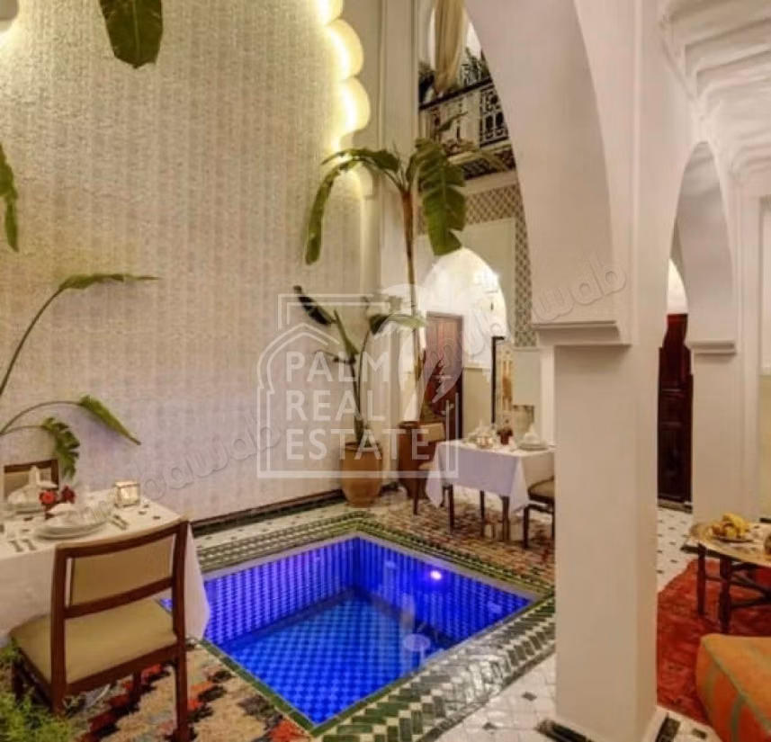 Riad de charme à vendre – médina de marrakech