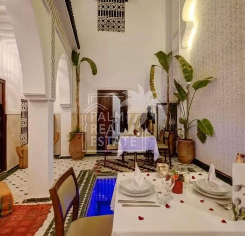 Riad de charme à vendre – médina de marrakech