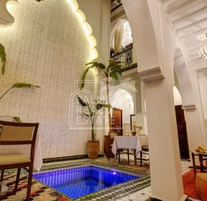 Riad de charme à vendre – médina de marrakech