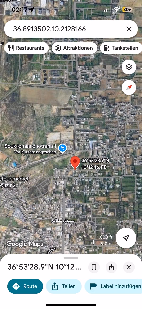 Land for sale in Sidi Salah. Area 300 m²