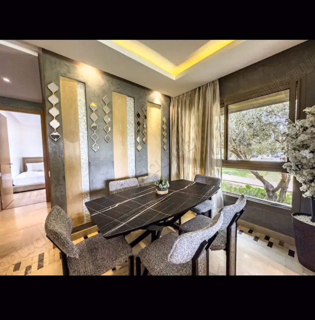 Beautiful apartment for rent on Boulevard Med 6. 5 rooms. Well furnished