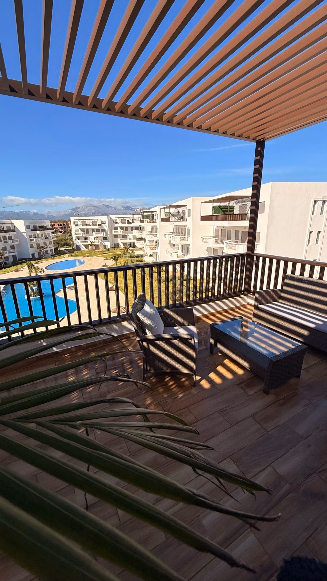 Appartement en location à Cabo Negro Cabo Huerto del Rio. Surface de 90 m². Meublé