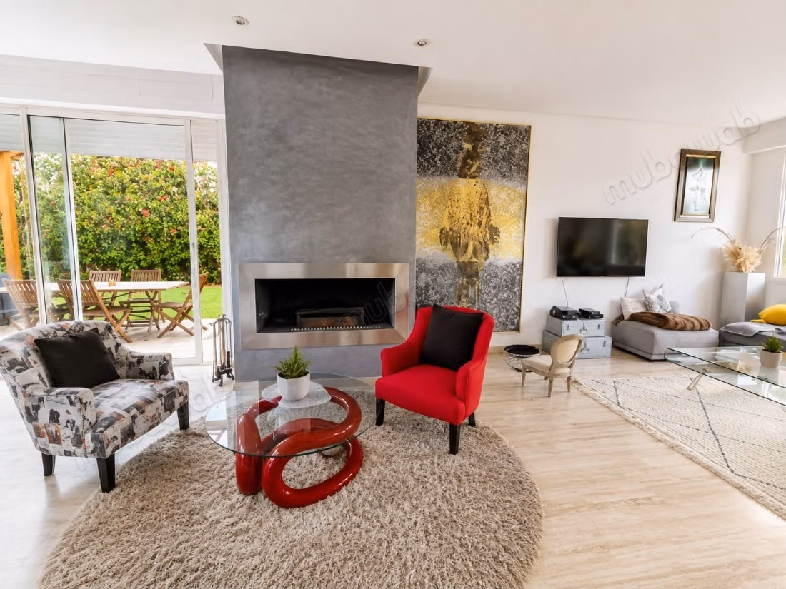Splendida villa in vendita a Dar Bouazza. 5 camere confortevoli. Terrazza e giardino