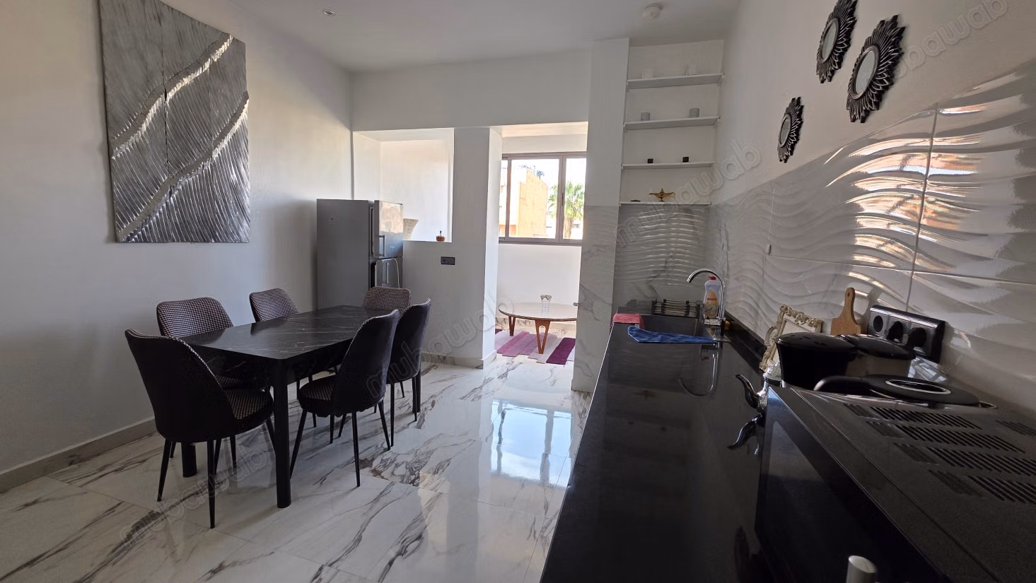 Apartamento amueblado renovado en el centro de Gueliz