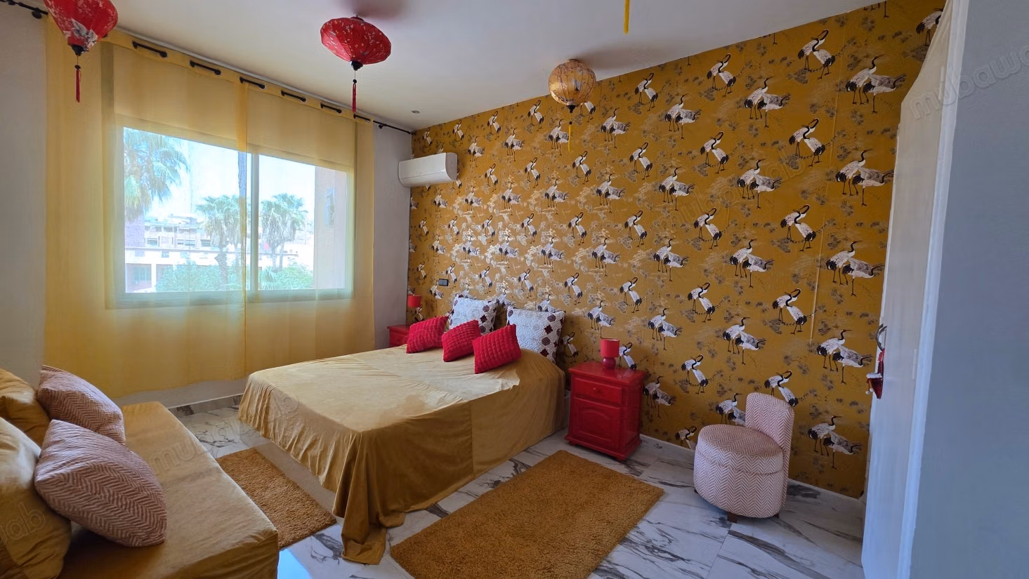 Apartamento amueblado renovado en el centro de Gueliz