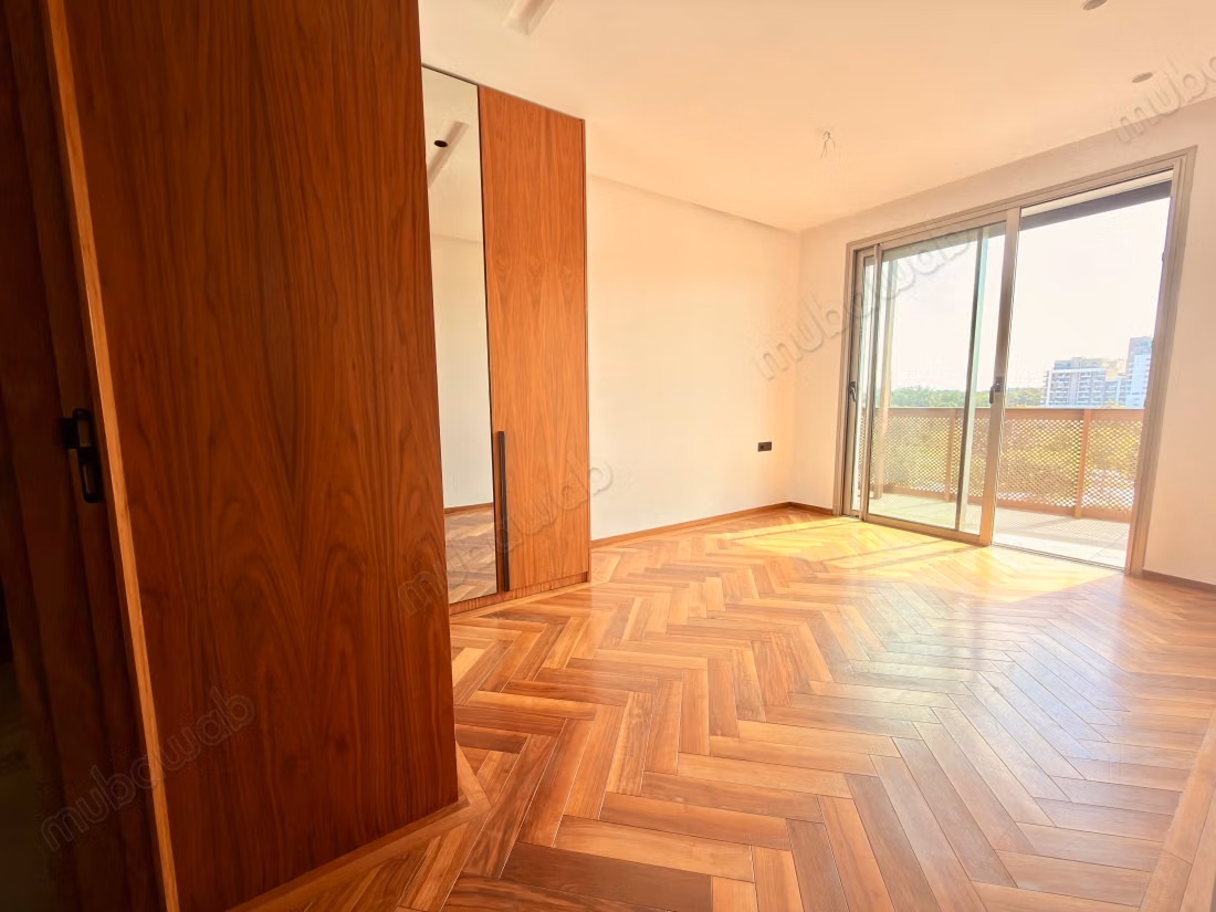 Appartement deux chambres vide a louer vue sur anfa park