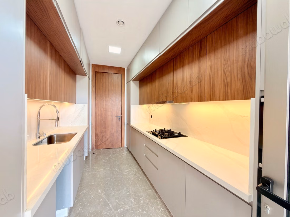 Appartement deux chambres vide a louer vue sur anfa park