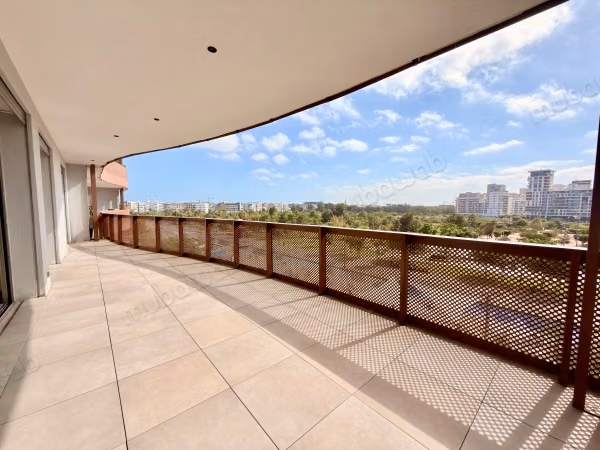 Appartement deux chambres vide a louer vue sur anfa park