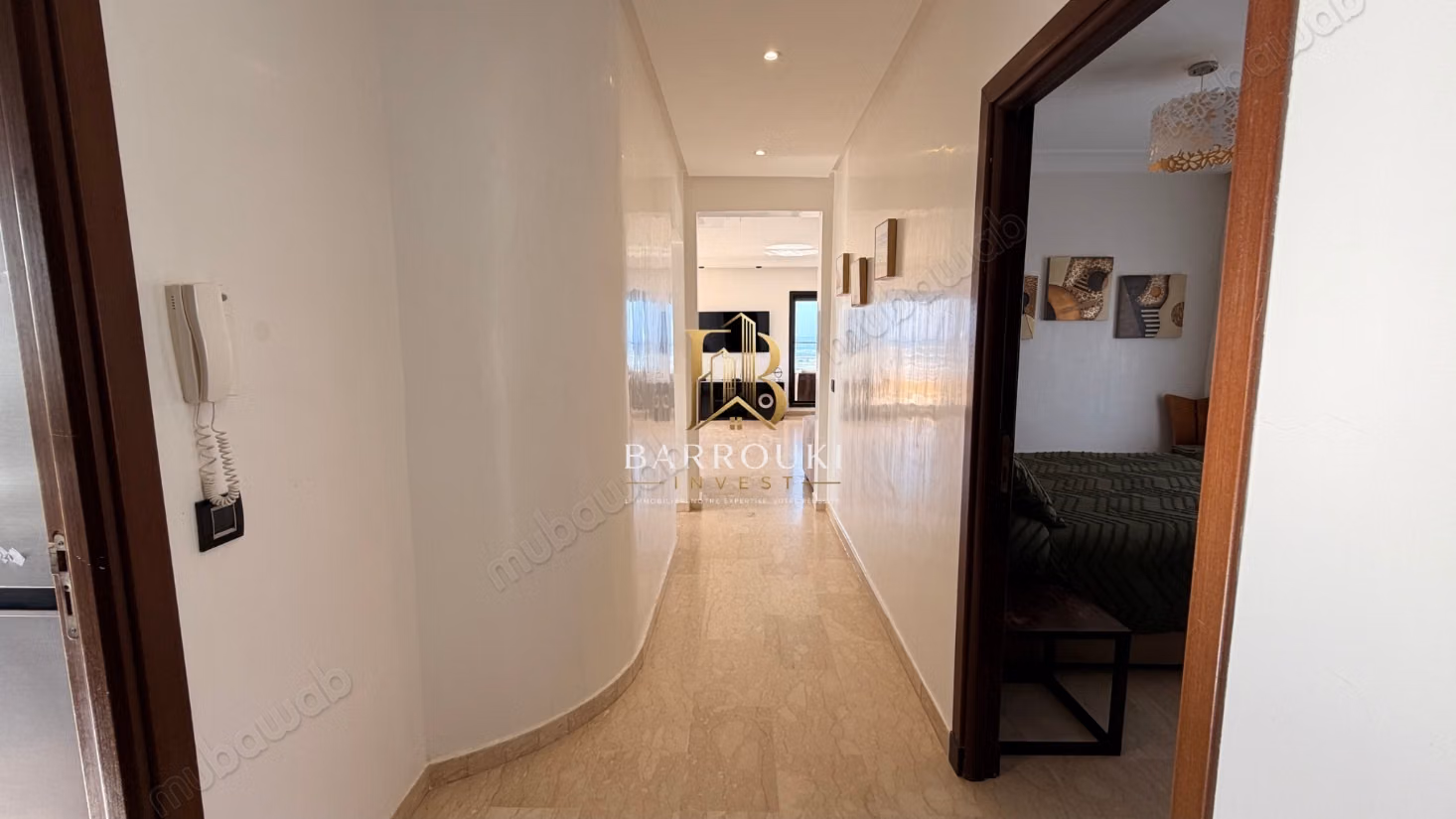 Furnished apartment with sea view for rent – Tamaris, Dar Bouazza