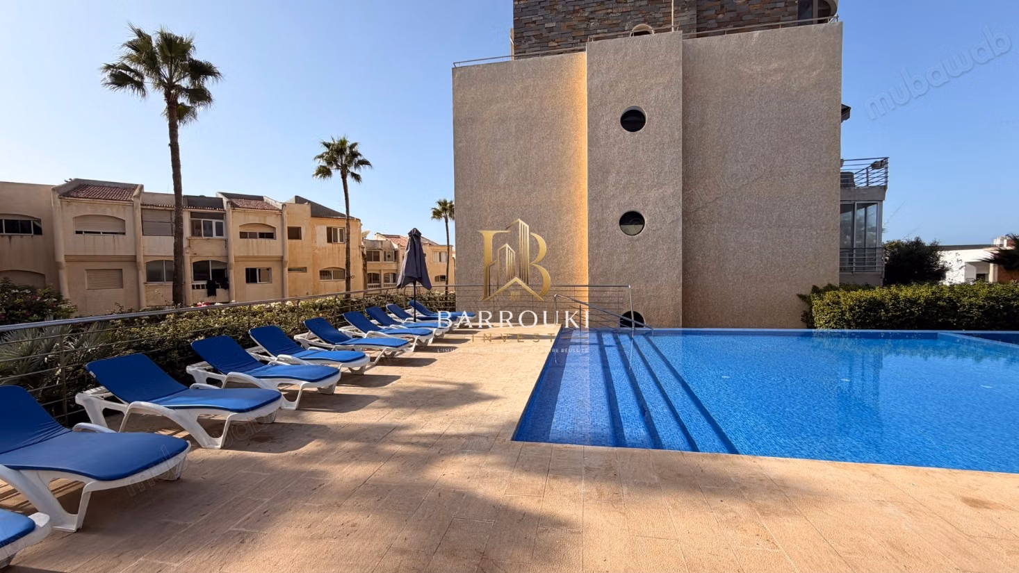 Furnished apartment with sea view for rent – Tamaris, Dar Bouazza