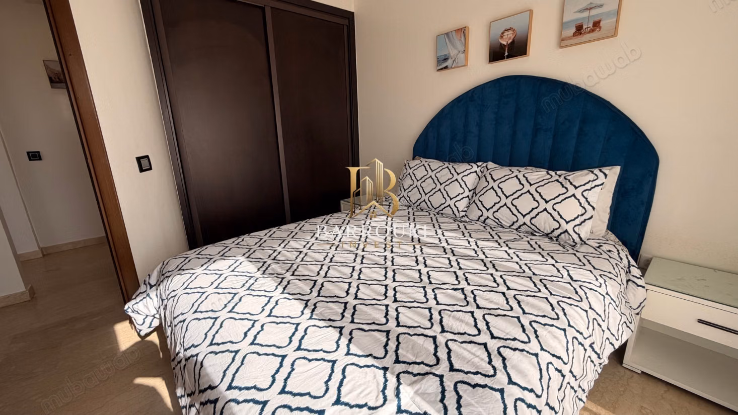 Furnished apartment with sea view for rent – Tamaris, Dar Bouazza