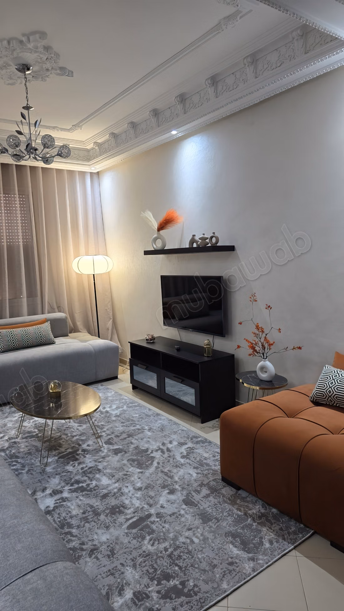 Moderno apartamento de 2 habitaciones, amueblado y listo para mudarse