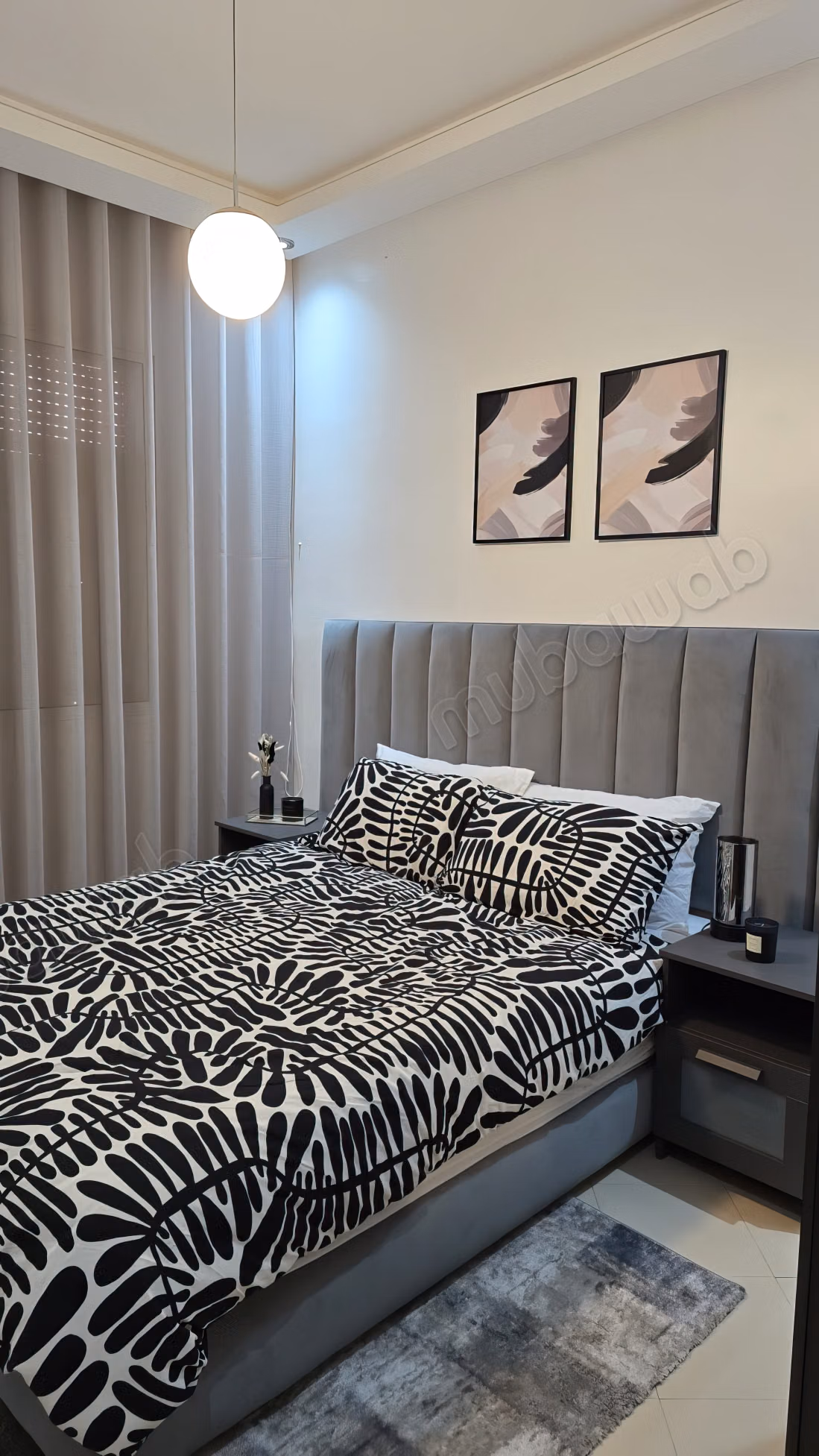 Moderno apartamento de 2 habitaciones, amueblado y listo para mudarse