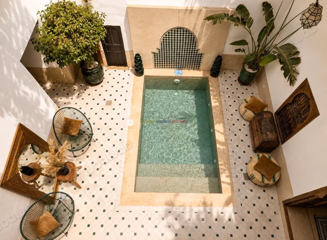 Rated Riad New Standards Pool Bab Doukkala