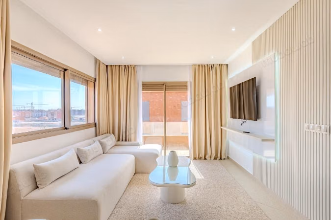 1 Bedroom Furnished Apartment with Balcony