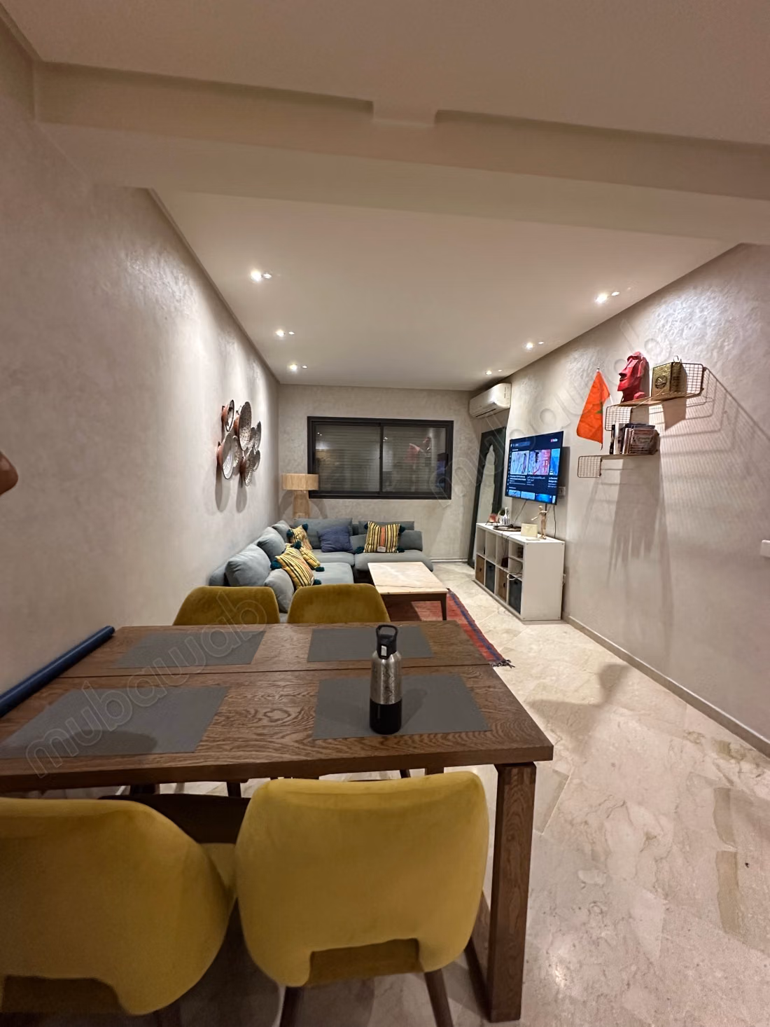 Location magnifique studio meublé à Guéliz. 56 mètre