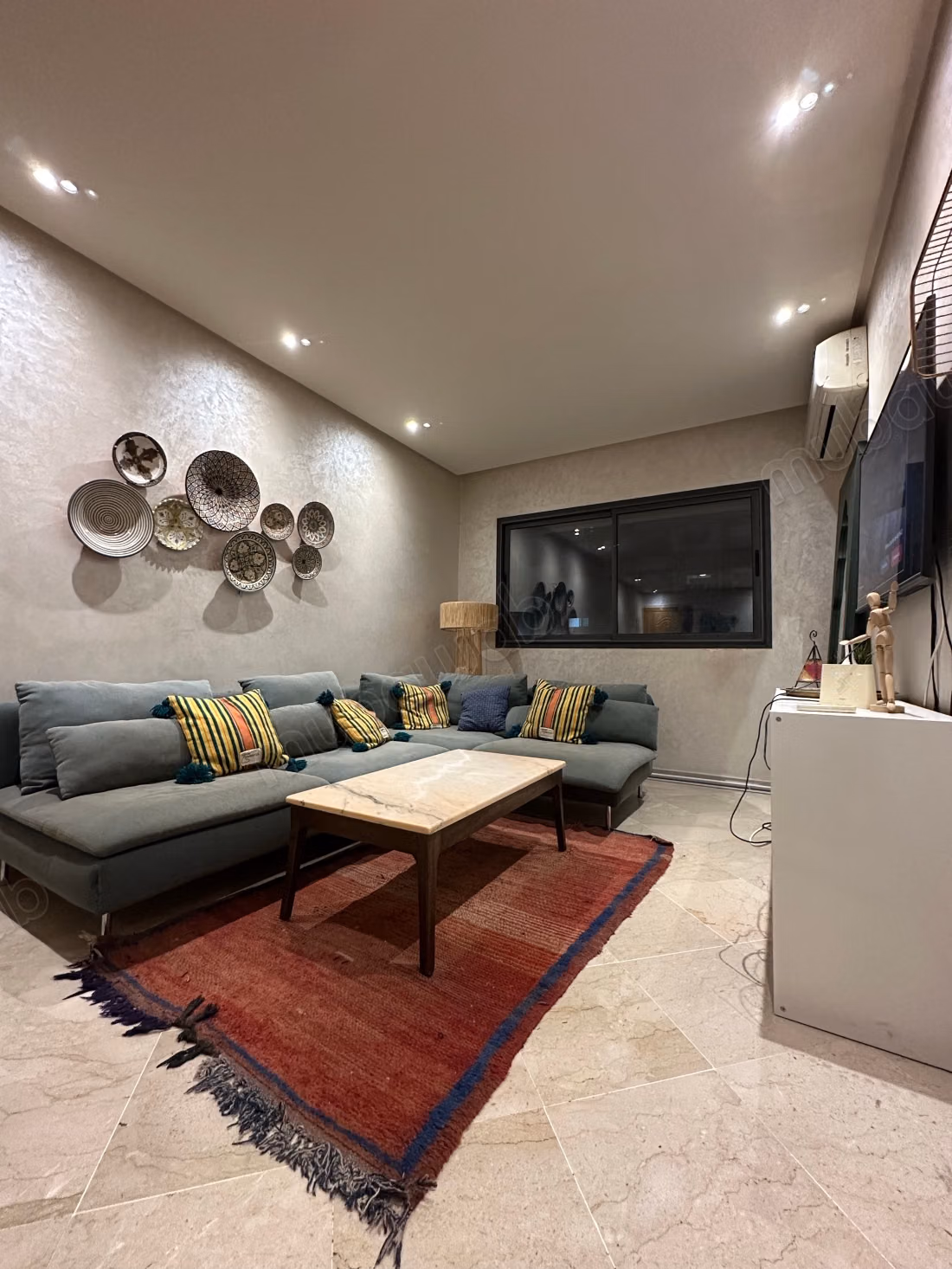 Location magnifique studio meublé à Guéliz. 56 mètre